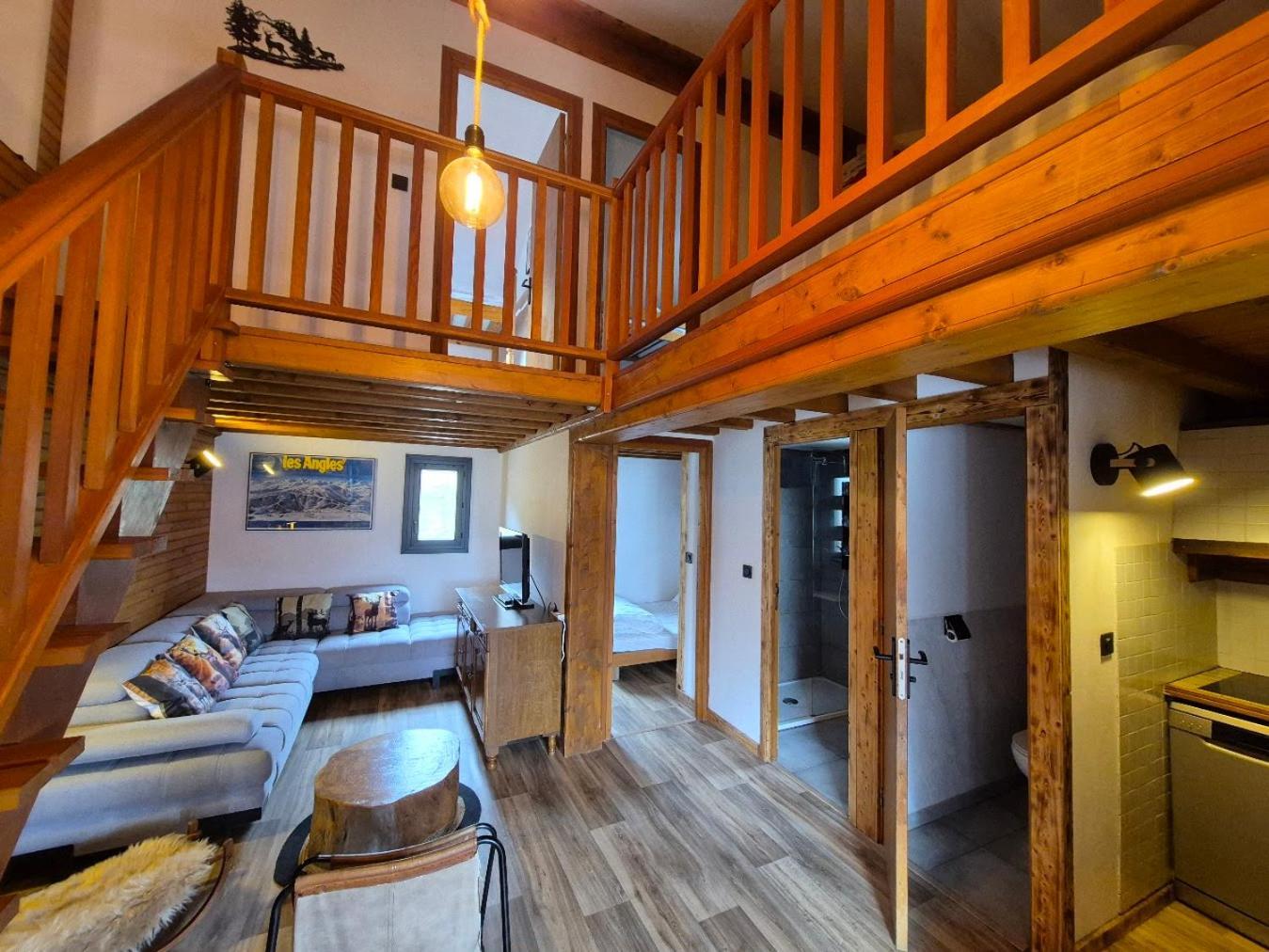 Chalet 8 couchages à 100m du bas des pistes Les Angles  Exterior foto